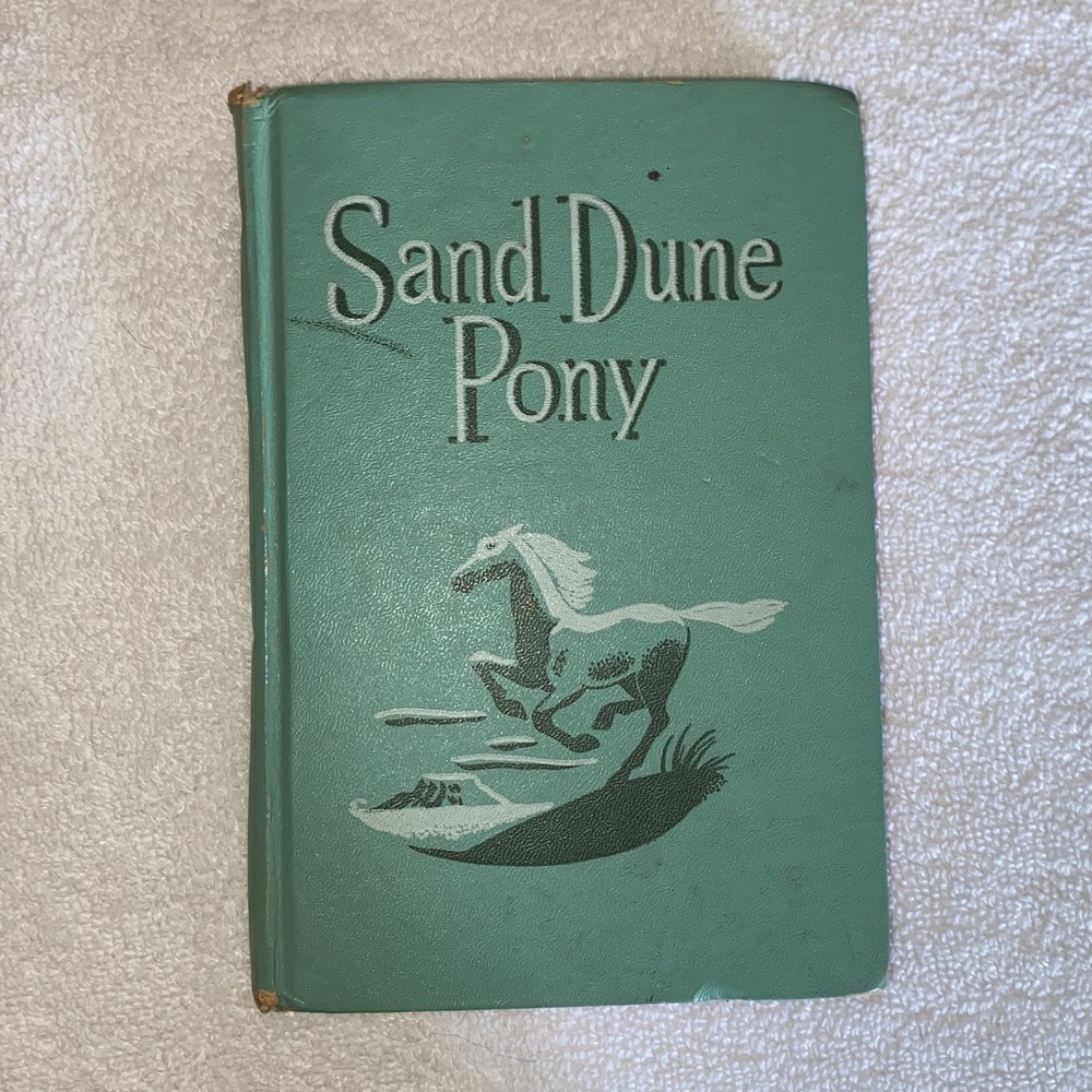 Vintage Sand Dune Pony 1952 Hardcover Children's Fiction Book By Troy Nesbit